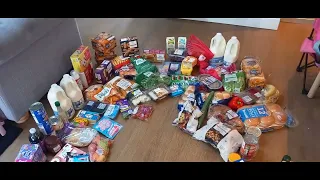 Grocery Haul and Meal Plan £115