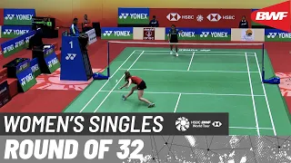 YONEX SUNRISE India Open 2023 | Gregoria Mariska Tunjung (INA) vs. Line Christophersen (DEN) | R32