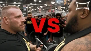 700lb BENCH PRESS BATTLE | Swimhack VS Maddox