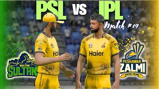More THRILL than HOLLYWOOD: 3rd Quarter Final 🔥🏏 Peshawar Zalmi vs Multan Sultan 🇵🇰 Cricket 24