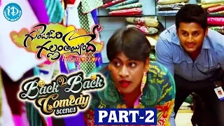 Gunde Jaari Gallanthayyinde Back To Back Comedy Scenes Part 2 - Nitin | Nitya Menon