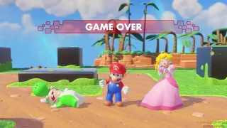 Evolution of Peach Deaths and Game Over Screens (1988-2018) Reversed