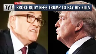 Poor Rudy Giuliani BEGS Trump For Cash