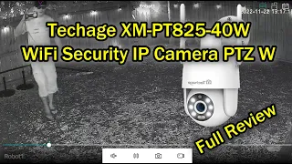 Techage XM-PT825-40W WiFi Security IP PTZ Camera Full Review