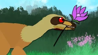 Dinosaurs cartoons | Gift from Velociraptor | GreenSpino