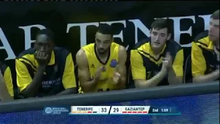 Crónica del Iberostar Tenerife-Gaziantep (72-53) - TVC