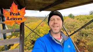 Western PA Fall Foliage from a Fire Watch Tower