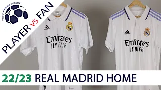 Real Madrid Home Jersey 22/23 – Player Version Vs Fan Version