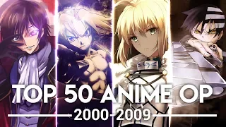 My Top 50 Anime Openings (2000-2009)