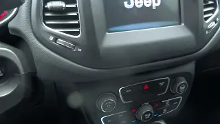 Jeep compass 2017, стояночный тормоз, ручник, система старт - стоп, система ESP, как это работает