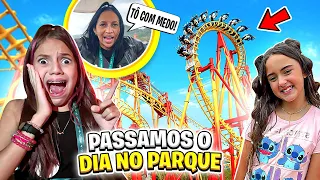 Passamos o Dia inteiro no parque Diversão Com amigos (Jessica e Família)