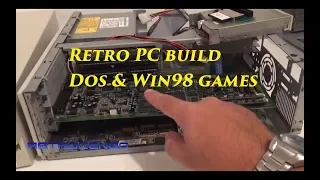 Retro PC build DOS - Win98 games IBM 486DX2-66MHz or Pentium 133MHz Soundblaster AWE32/64? Part 1