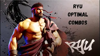 SF6 Ryu Optimal Combos 隆的各种常用连段&花秀连段来啦！