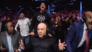 UFC 285 Booth Reaction to Jon Jones beating Ciryl Gane #ufc #ufc285