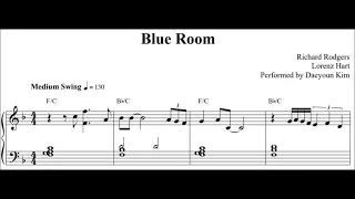 [jazz piano] Blue Room (sheet music)