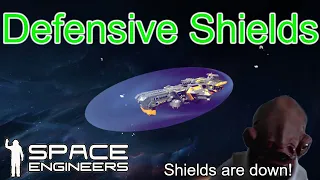 Explaining Defense Shields Mod in 5 minutes or less // Space Engineers mods