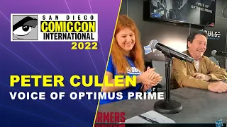 Hasbro Pulse SDCC 22 |  Transformers:  Peter Cullen, Voice of Optimus Prime