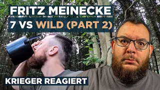 Krieger reagiert auf Fritz Meinecke 7 vs. Wild - 24H Selbstversuch (Part 2)
