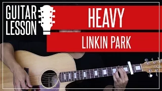 Heavy Guitar Tutorial - Linkin Park Guitar Lesson 🎸 |Easy Chords + Guitar Cover|