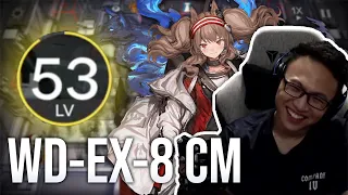 One Month Old Account BEATS WD-EX-8 CM?? | Handholding Highlight | Arknights
