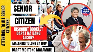 ⛔ SENIOR CITIZEN DISCOUNT BOOKLET DAPAT NA BANG ALISIN? MALAKING TULONG BA ITO?