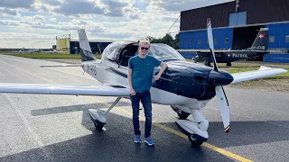Trying Out The New Tecnam P-Mentor! The Future of Flight Training? | Roskilde Airport