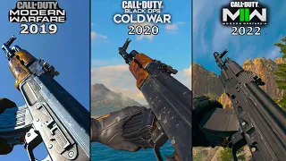 Call of Duty: AK-47 Comparison - MW 2019 vs BO CW 2020 vs MWII 2022