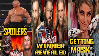 WWE Wrestlemania 37 Spoilers Leaked | Brock Lesnar Returns 2021 | Edge New Universal Champion