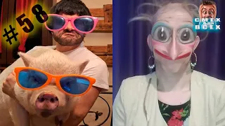 ПРИКОЛЫ 2024 смешные ВИДЕО ЧУДИКИ tiktok  Funny videos №58 тест на психику, попробуй не засмеяться