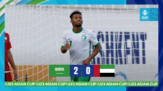 #AFCU23 - Group D | Saudi Arabia 2 - 0 United Arab Emirates