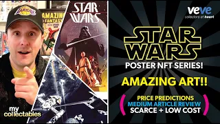 Veve STAR WARS Concept NFT Poster Drop! Amazing Art, Scarce AND Low Cost!