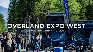 Outside Van at Overland Expo West 2019