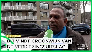 Dit vinden Rotterdammers van de verkiezingsuitslag | OPEN VRAAG