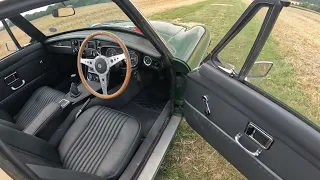 1972 MGB GT Interior