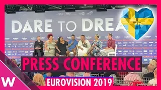 Sweden Press Conference: John Lundvik "Too Late For Love" @ Eurovision 2019 second rehearsal