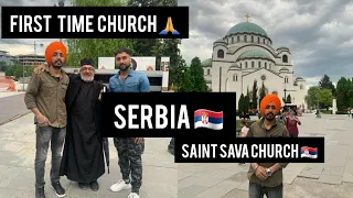 Saint Sava Church  ||  Serbia 🇷🇸 Belgrade ❤ First Time church 🙏🇷🇸🥰