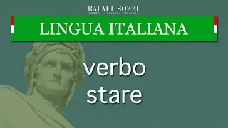 VERBO STARE - Verbo estar em italiano - Lingua italiana #13
