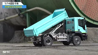 IVECO 4x4 R/C dumper in action