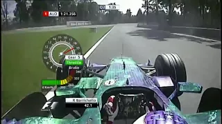 Barrichello onboard Honda - 2007 - Monza