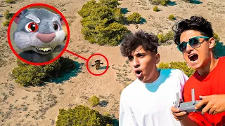 WE CAUGHT MY TALKING TOM BY DRONE!! (Honor Umur Kidnapped)