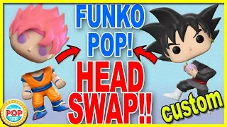 Funko POP! Head Swap | CUSTOM Super Saiyan Rose Goku Black (METALLIC)