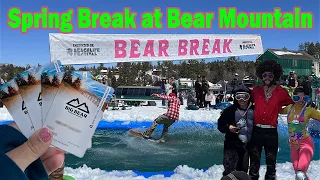 Bear Mountain Spring Break - Bear Break - Snowboarding - Skiing - Pond Skimming - Fashion Contest