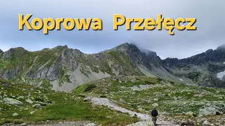 Tatry Słowackie Koprowa Przełęcz