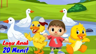 Lagu Anak 20 Menit | Potong Bebek Angsa | Kalau Kau Suka Hati Dan Lainnya | Kompilasi Lagu Anak