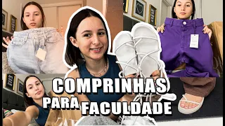 COMPRINHAS DE ROUPA PARA O VOLTA AS AULAS