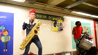 Too Many Zooz Random Live Performance at union square