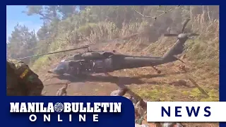 PAF's TOG 2 Black Hawk helicopter provides crucial support in an anti-drug operation in Kalinga