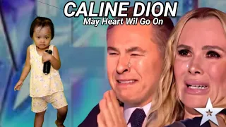 Britain's Got talent 2024| The Jury Cry This Youth Sing the Caline Dion song the Big World Stage