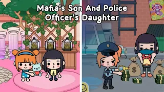 Mafia’s Son & Police Officer’s Daughter 👮🚓😈💞❤️| Love Story | Toca Life Story | Toca Life World🌍