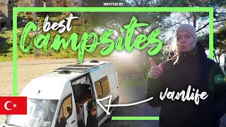 Camping in Turkey Vlog - Van Life #9 | Turkey Travel Vlog 2022 | Honeymoon Campers